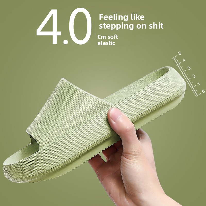 Espadrille Slip On - Hausschuhe für Paare mit dicker Sohle,
