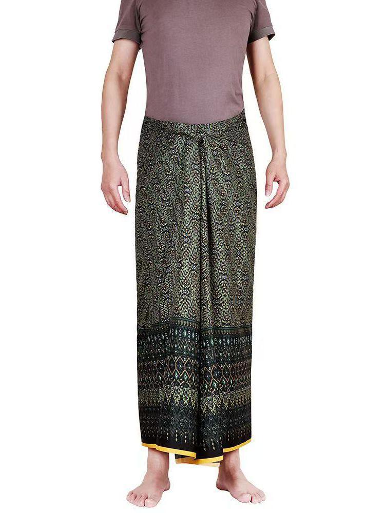Sarong Men Wrap - Unisex Sarong Longyi Lungi Batik Wickelrock