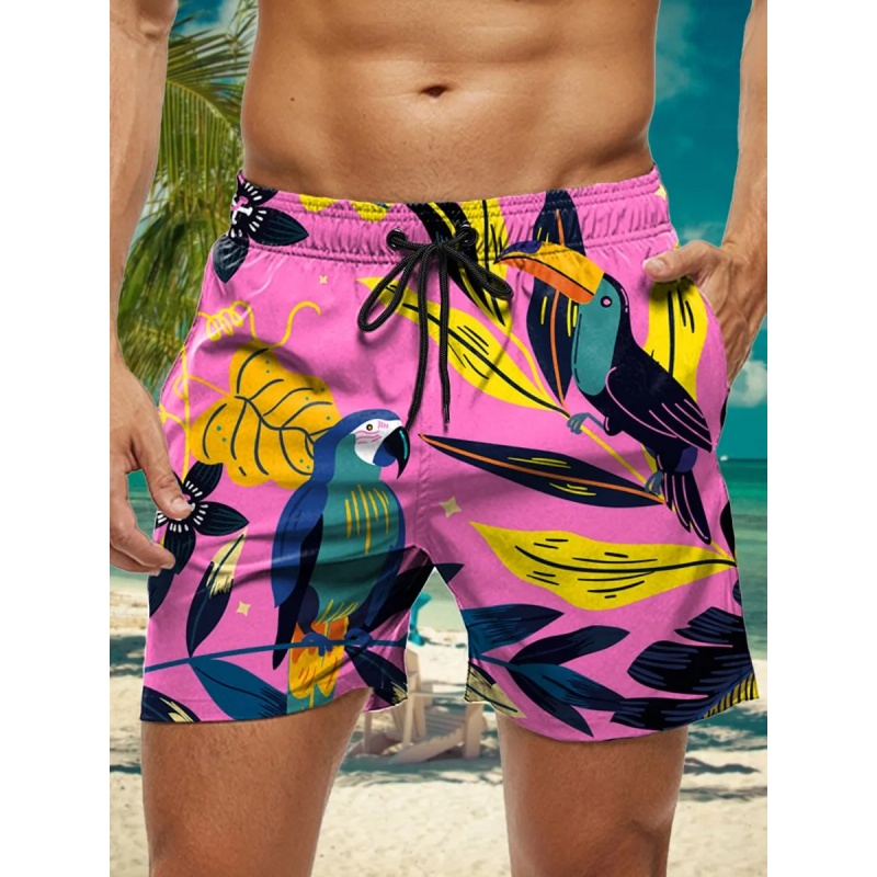 Ananas Papagei Grafik Badehose – Trunks Board Surf Bewertung und Preis