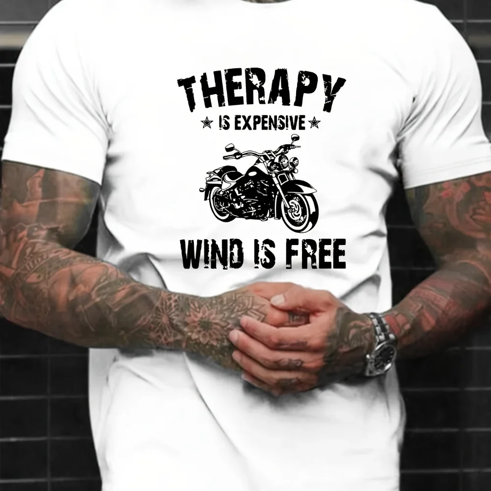 Motorrad-Grafik-T-Shirt für He – Tee Graphic Print Bewertung und Preis