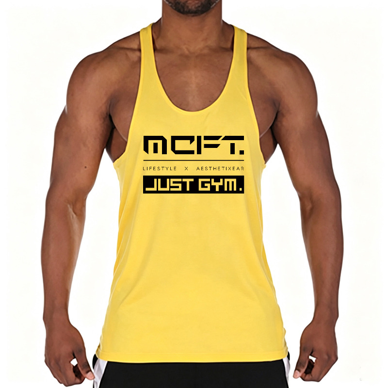 Herren Baumwoll-Gym-Tanktop, W – Tank Top Muscle Bewertung und Preis