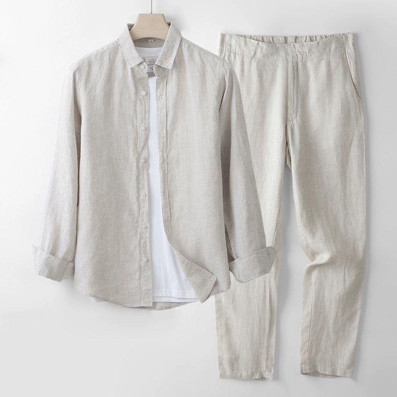 Strandurlaub-Style Herren Baum – Linen Shirt Breathable Bewertung und Preis