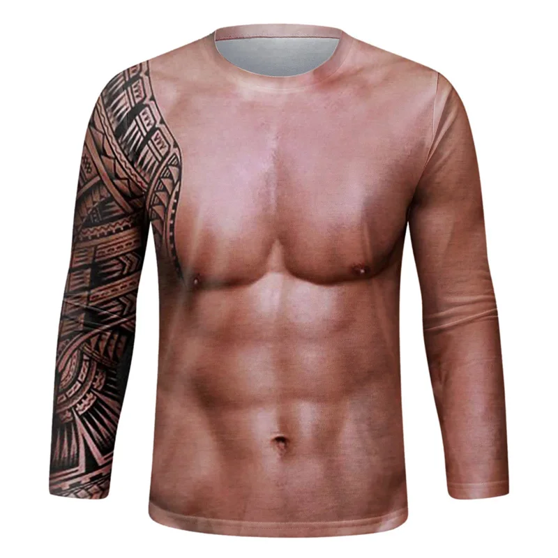 Lustiges T-Shirt mit Fake-Musk – Tee Graphic Print Bewertung und Preis